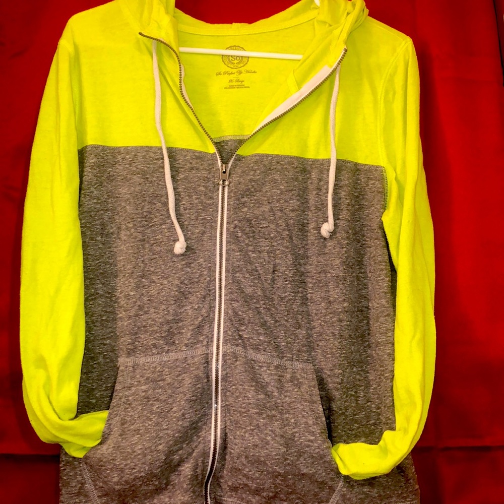 Zipper hoodie Xl